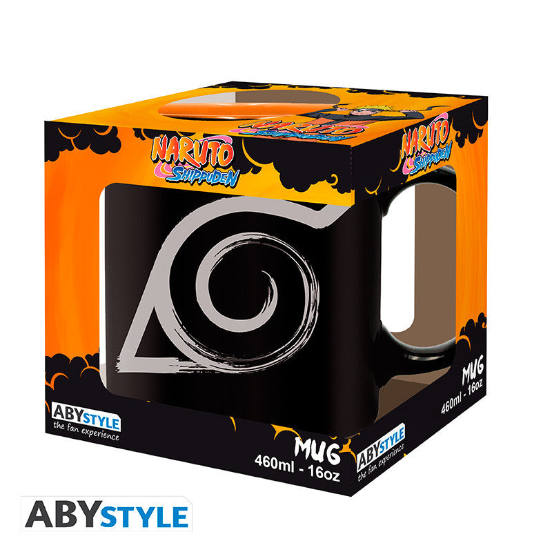 TAZA NARUTO SHIPUDDEN KONOHA 460 ML