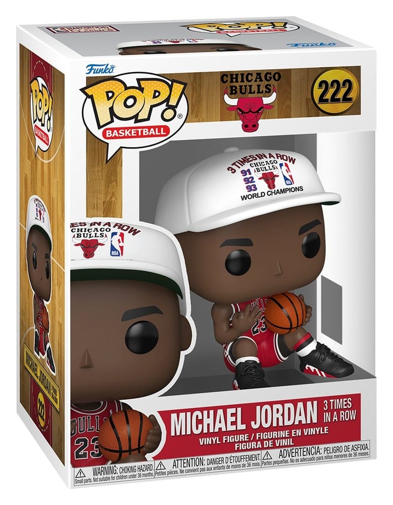FUNKO POP NBA CHICAGO BULLS MICHAEL JORDAN (3X IN A ROW)