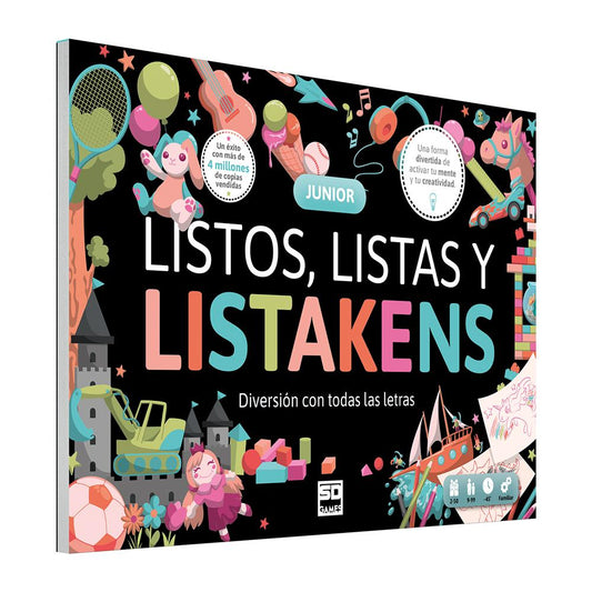 LISTOS LISTAS Y LISTAKENS JUNIOR