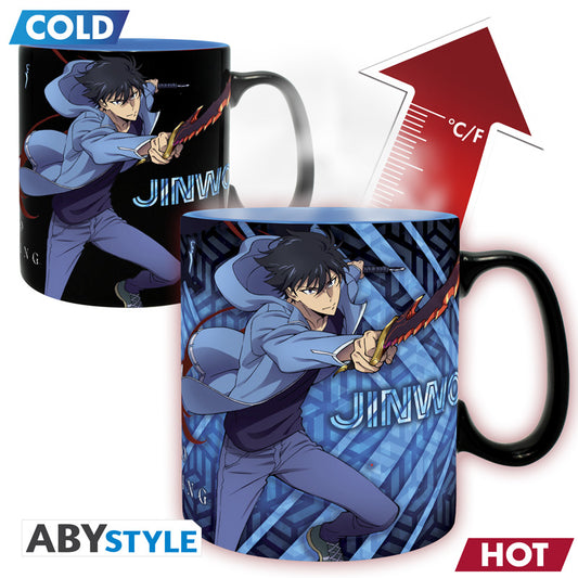TAZA TERMOCOLORA SOLO LEVELING JINWOO E IGRIS