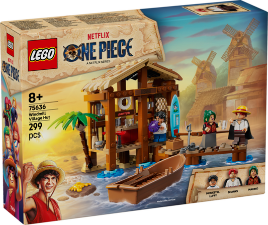 LEGO ONE PIECE NETFLIX CABAÑA DEL PUEBLO MOLINO