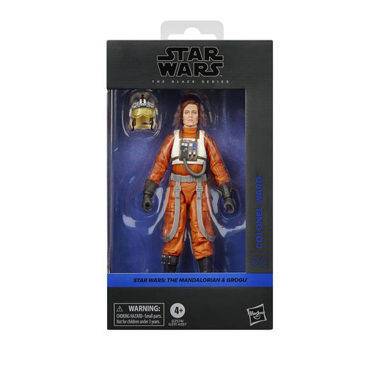 FIGURA HASBRO STAR WARS THE BLACK SERIES THE MANDALORIAN & GROGU COLONEL WARD