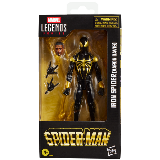 FIGURA HASBRO MARVEL LEGENDS SERIES SPIDER - MAN IRON SPIDER (AARON DAVIS)