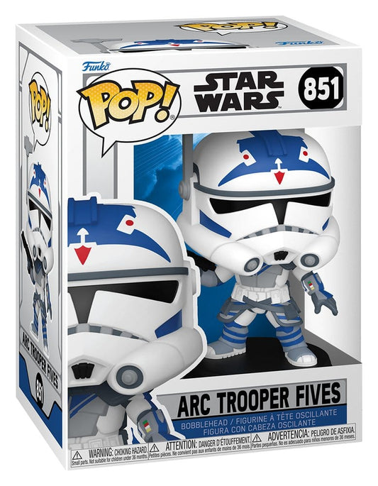 FUNKO POP STAR WARS: ARC TROOPER FIVES