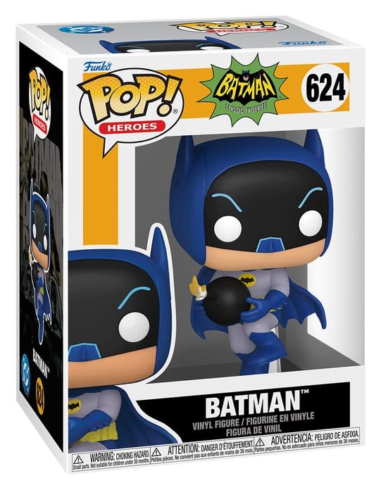 FUNKO POP HEROES: BATMAN 66 S2 -  BATMAN W - BOMB