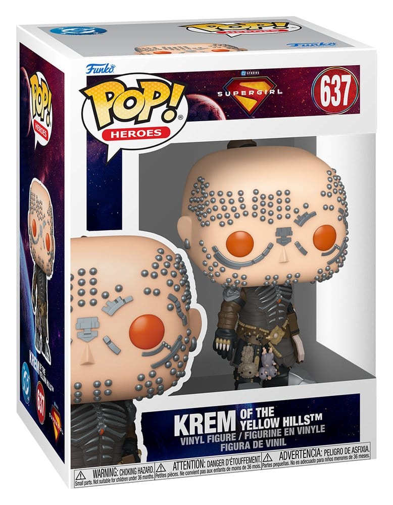 FUNKO POP MOVIE: SUPERGIRL  KREM OF THE YELLOW HILLS