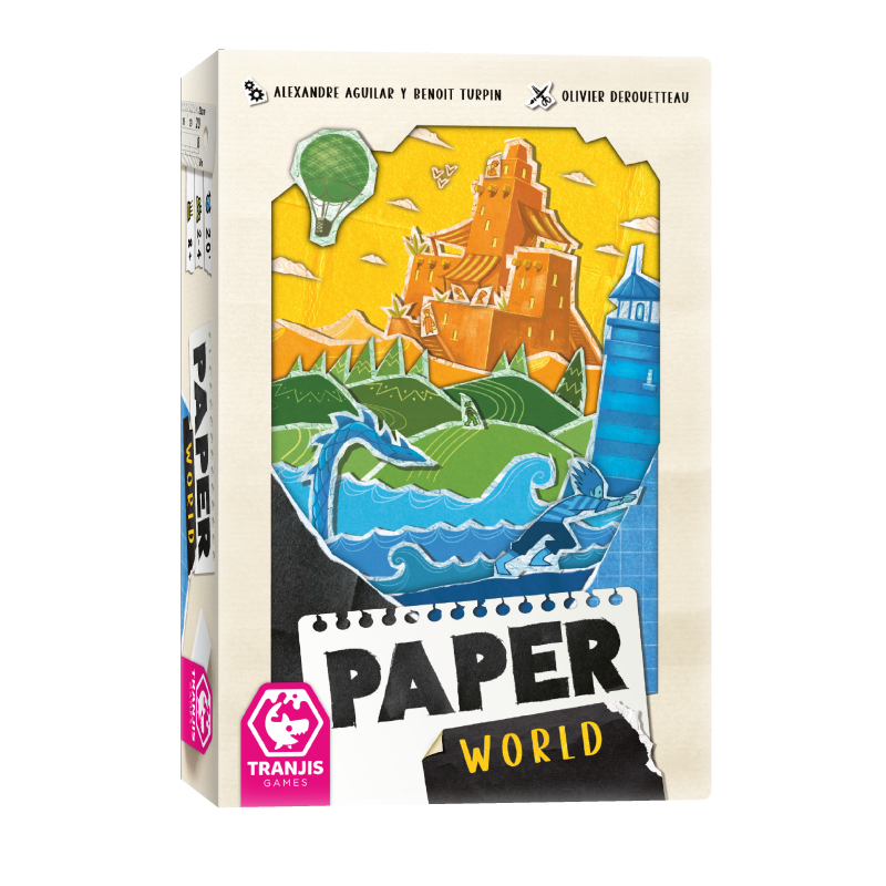 JUEGO DE MESA PAPER WORLD