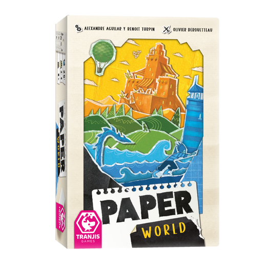 JUEGO DE MESA PAPER WORLD
