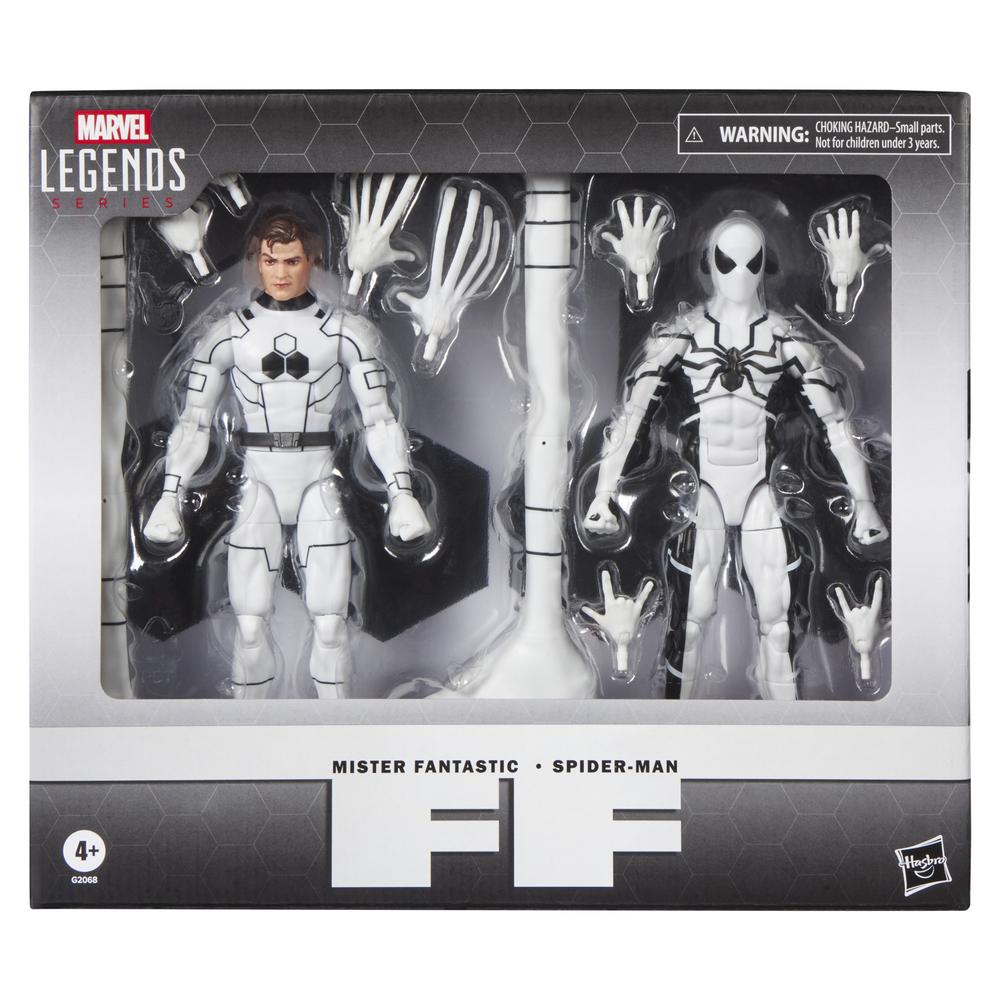 PACK 2 FIGURAS HASBRO MARVEL LEGENDS SERIES MISTER FANTASTICK & SPIDERMAN