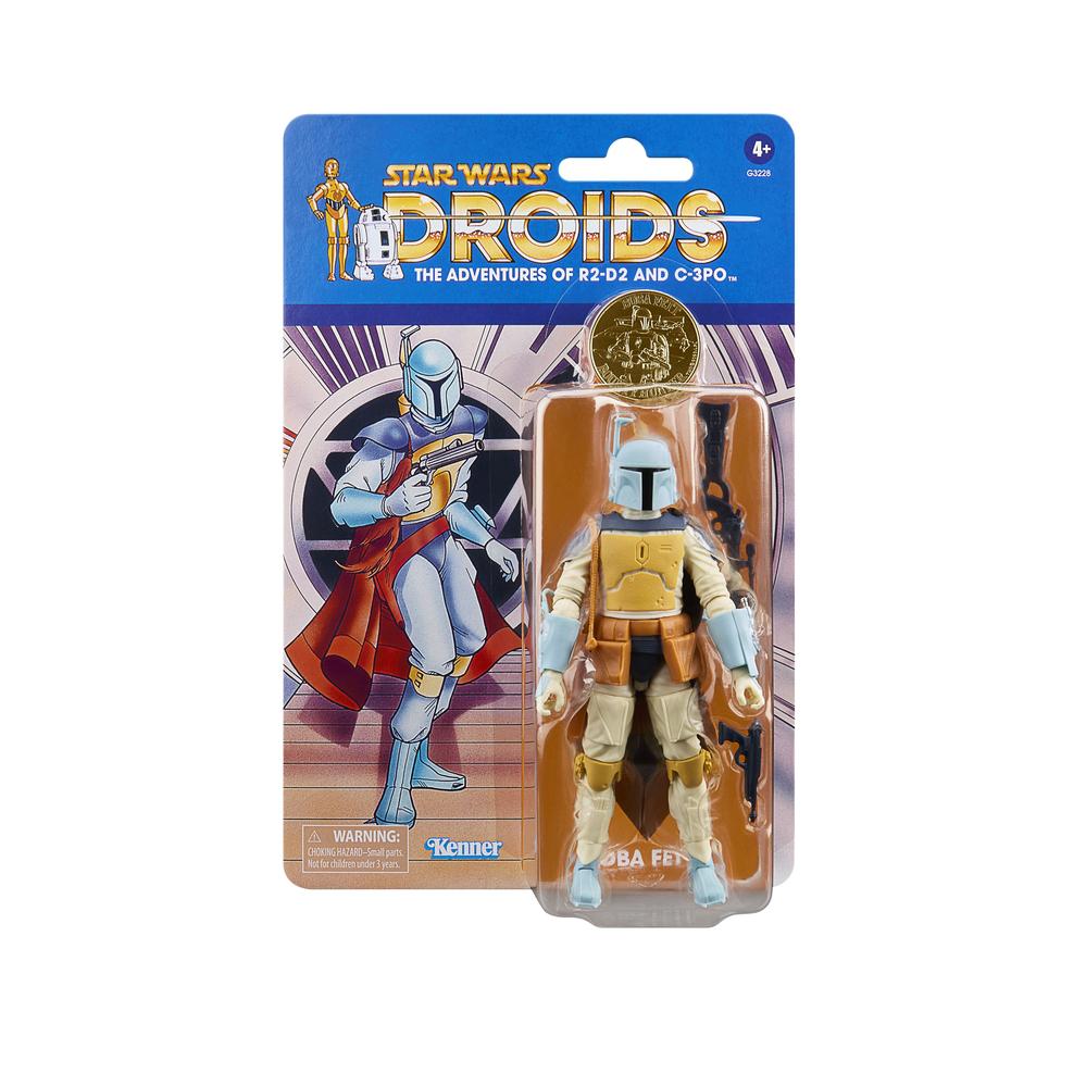 FIGURA HASBRO STAR WARS DROIDS THE ADVENTURES OF R2 - D2 AND C - 3PO
