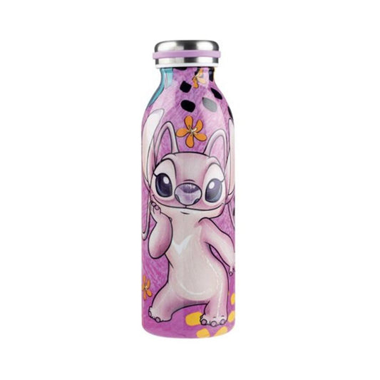 BOTELLA DE AGUA ENESCO ANGEL ROSA 500 ML