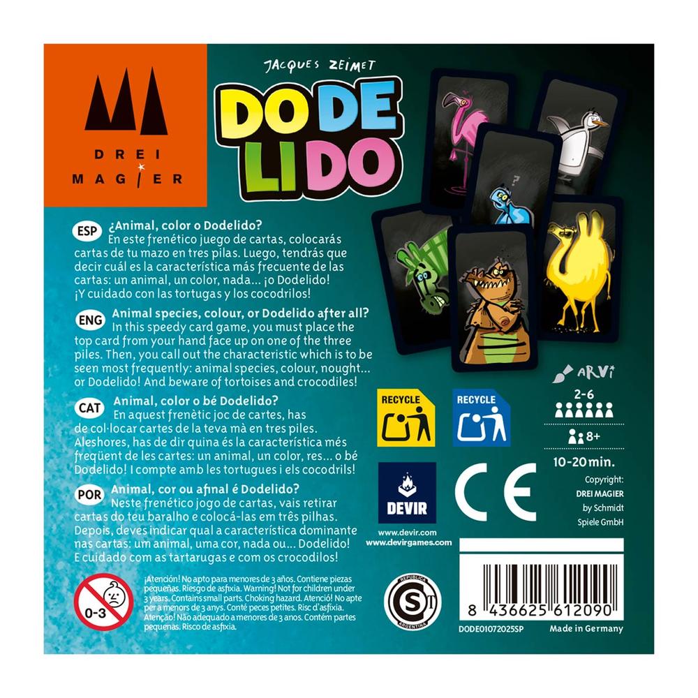 JUEGO DE MESA DODELIDO