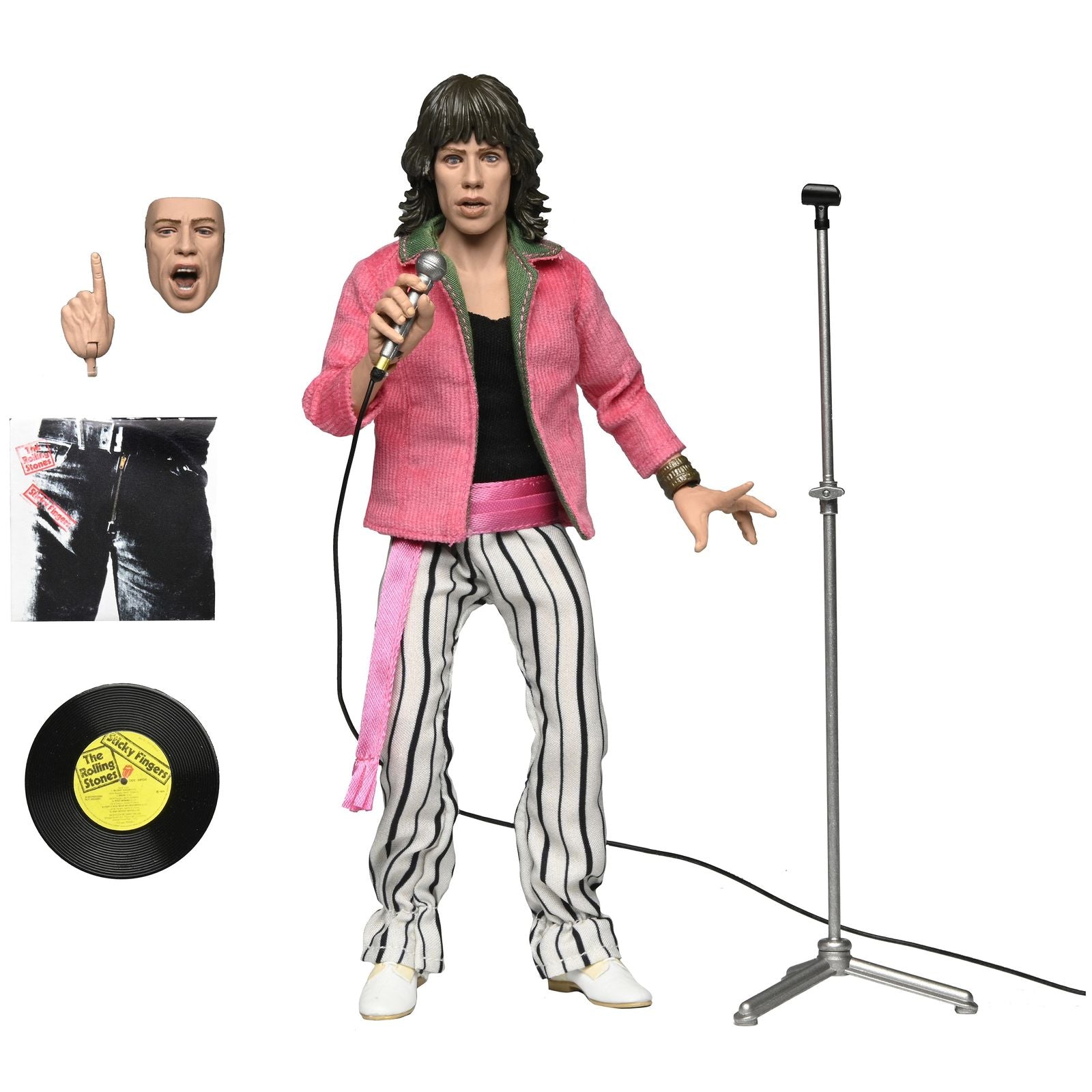 MICK JAGGER CLOTHED ACTION FIGURA 20 CM THE ROLLING STONES
