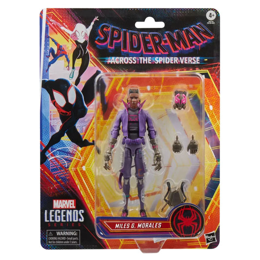 MILES G. MORALES FIG. 15 CM SPIDER-MAN ACROSS THE SPIDER-VERSE MARVEL LEGENDS SERIES