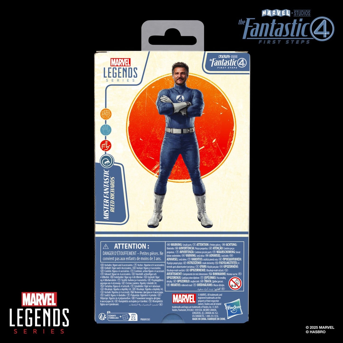 MISTER FANTASTIC FIGURA 15 CM THE FANTASTIC 4: FIRST STEPS MARVEL LEGENDS SERIES