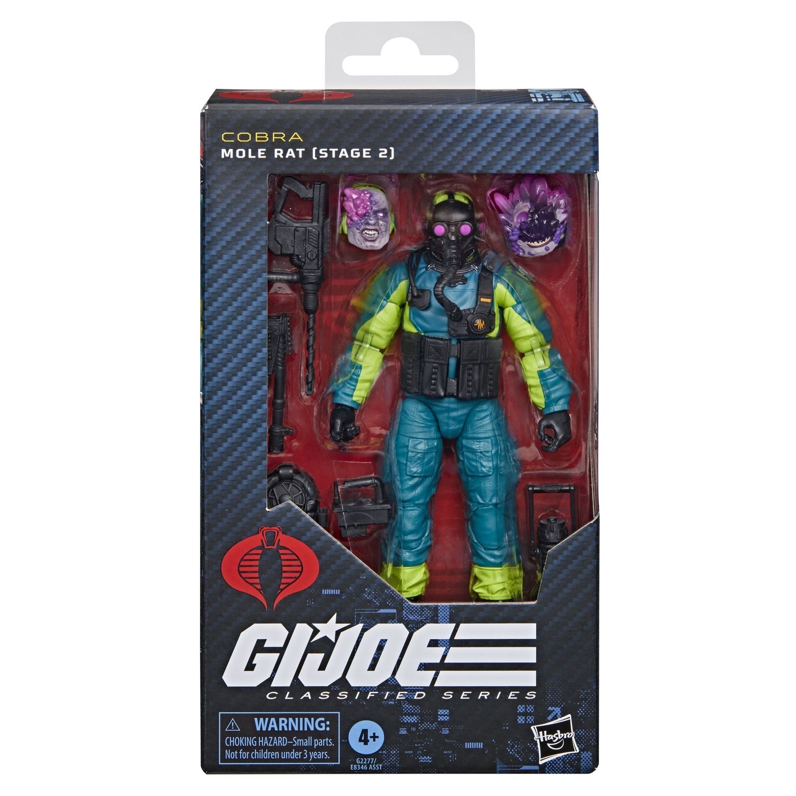 MOLE RAT (STAGE 2) FIGURA 15 CM G.I. JOE CLASSIFIED SERIES