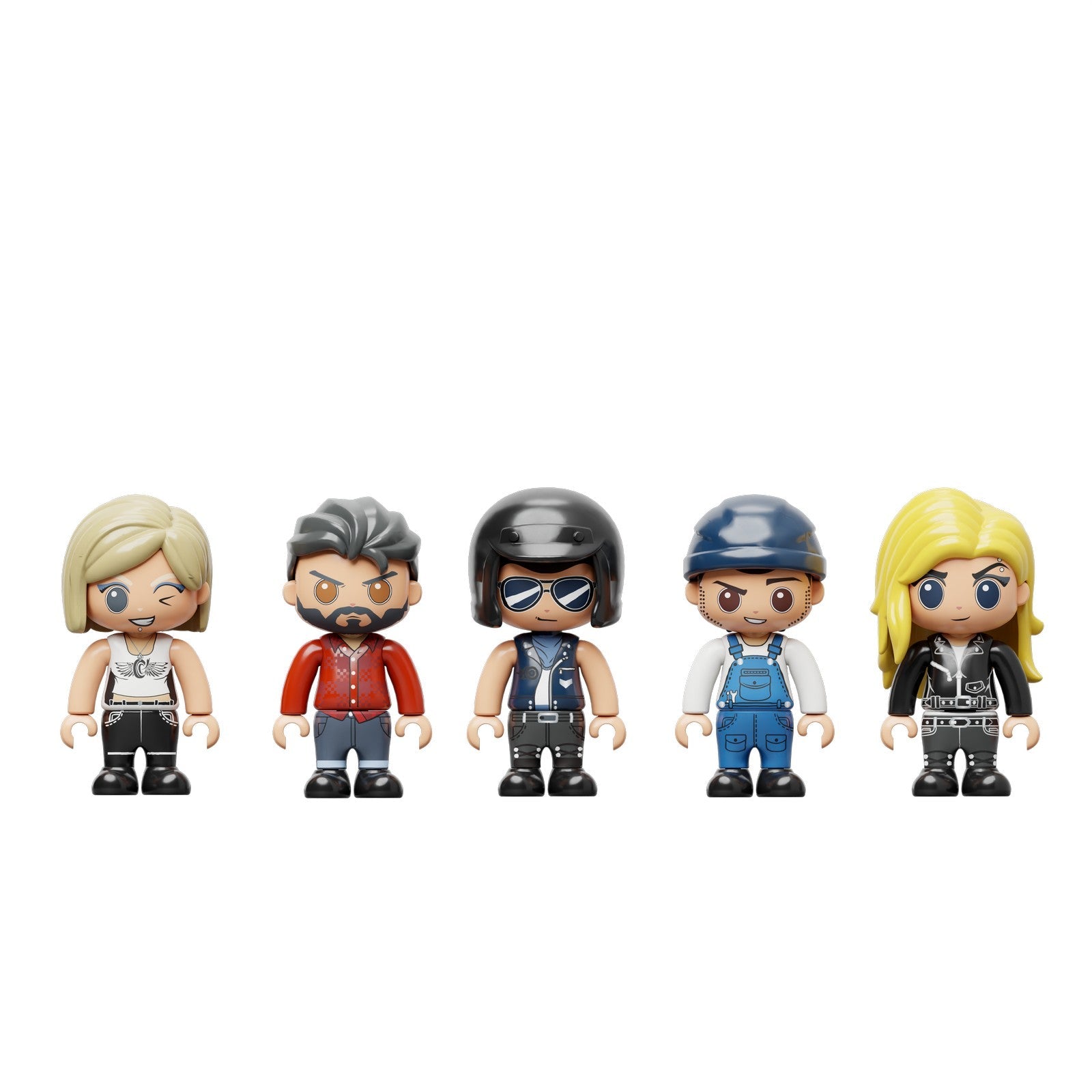 MOTORCYCLE RESTAURANT SET CONSTRUCCION 42 CM RETRO SERIES