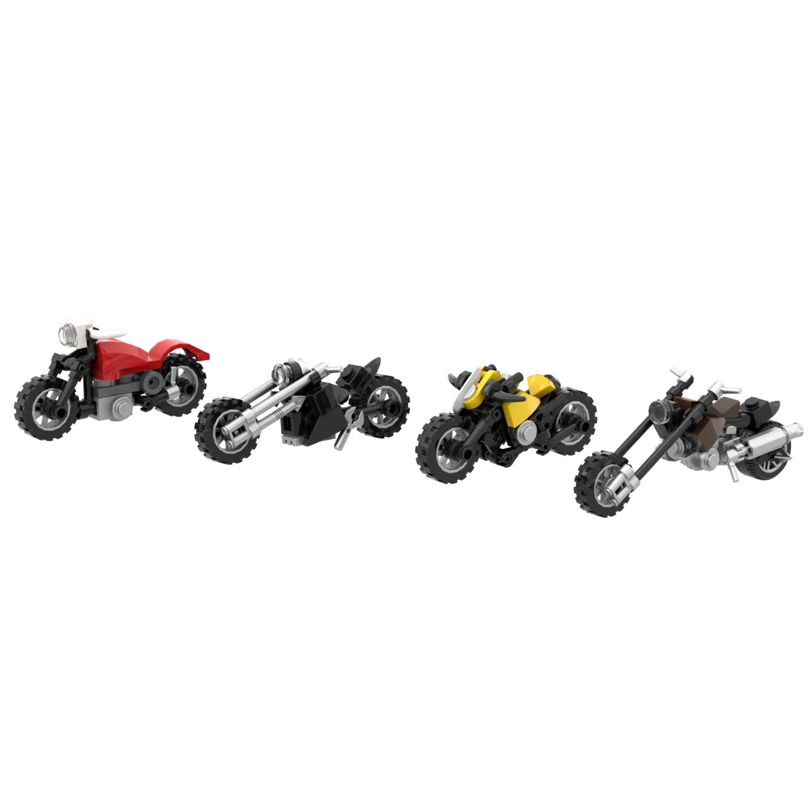 MOTORCYCLE RESTAURANT SET CONSTRUCCION 42 CM RETRO SERIES