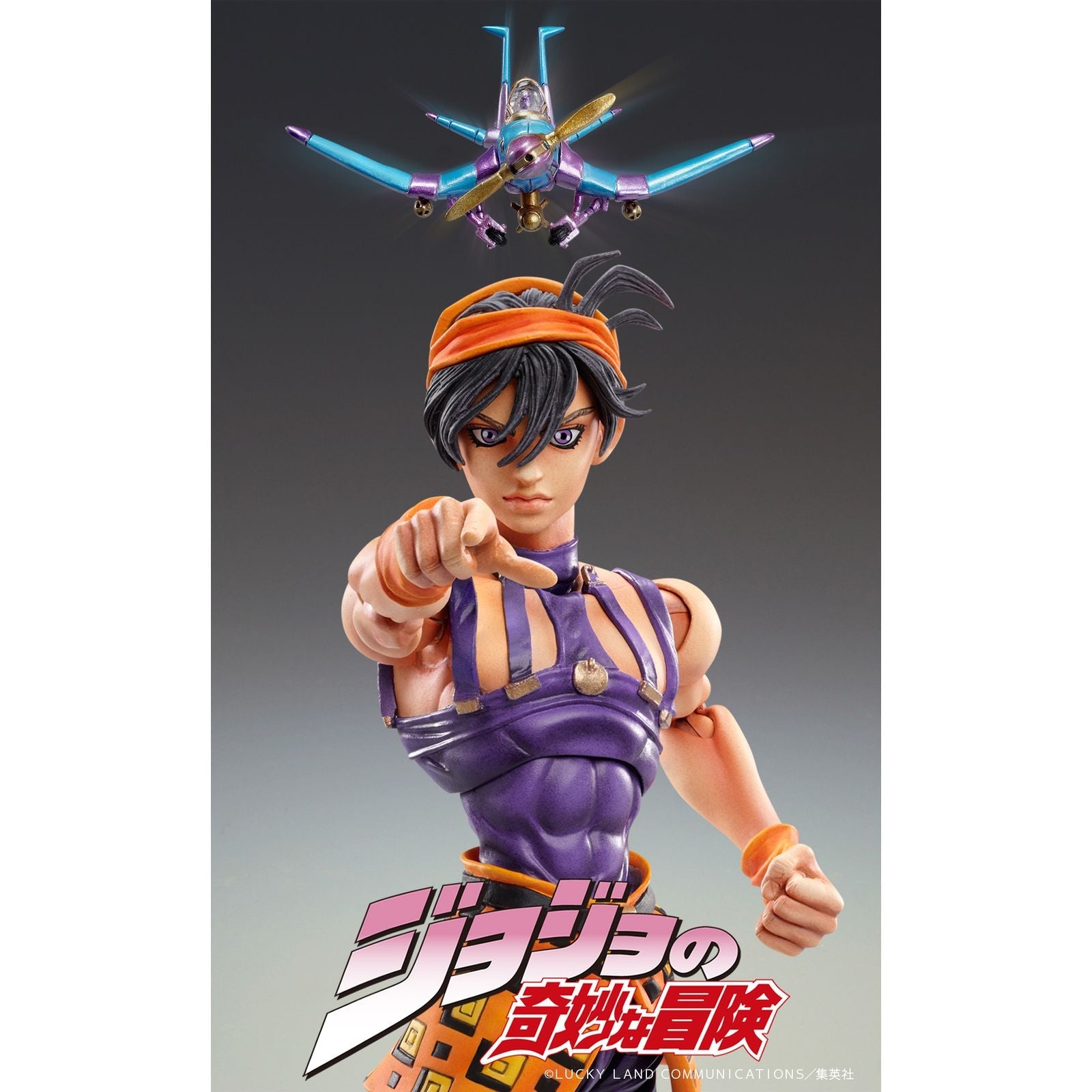 NARANCIA GHIRGA & AEROSMITH FIGURAS 14 & 4 CM JOJO'S BIZARRE ADVENTURE GOLDEN WIND CHOZOKADO RE-RUN