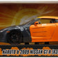 NARUTO & 2009 NISSAN GT-R SET 1/24 SCALE NARUTO