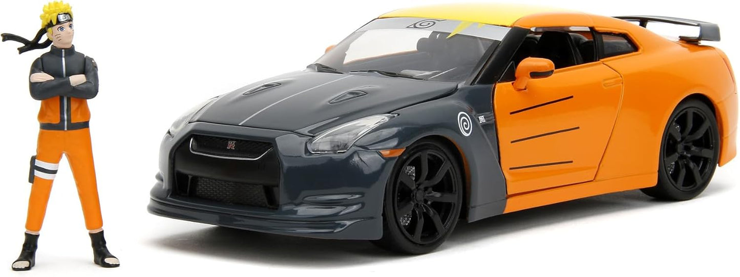 NARUTO & 2009 NISSAN GT-R SET 1/24 SCALE NARUTO