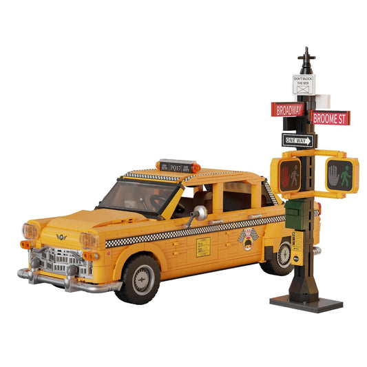 NEW YORK YELLOW CAB SET CONSTRUCCION 12,5 CM JOYSIDE SERIES