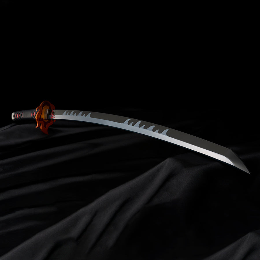 NICHIRIN SWORD (TANJIRO KAMADO) KYOJURO RENGOKUS SWORD GUARD VERSION REPLICA 88 CM DEMON SLAYER: KIMETSU NO YAIBA PROPLI