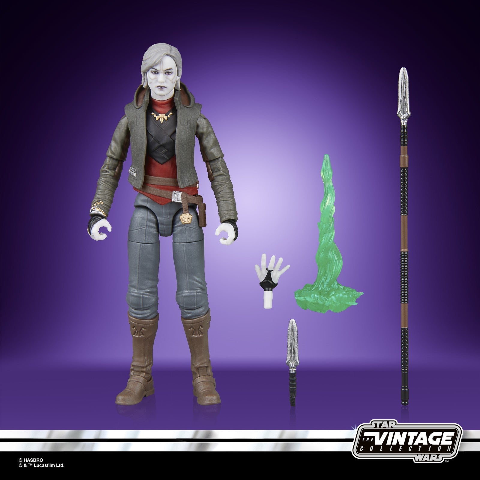NIGHTSISTER MERRIN FIGURA 9,5 CM STAR WARS JEDI: SURVIVOR THE VINTAGE COLLECTION