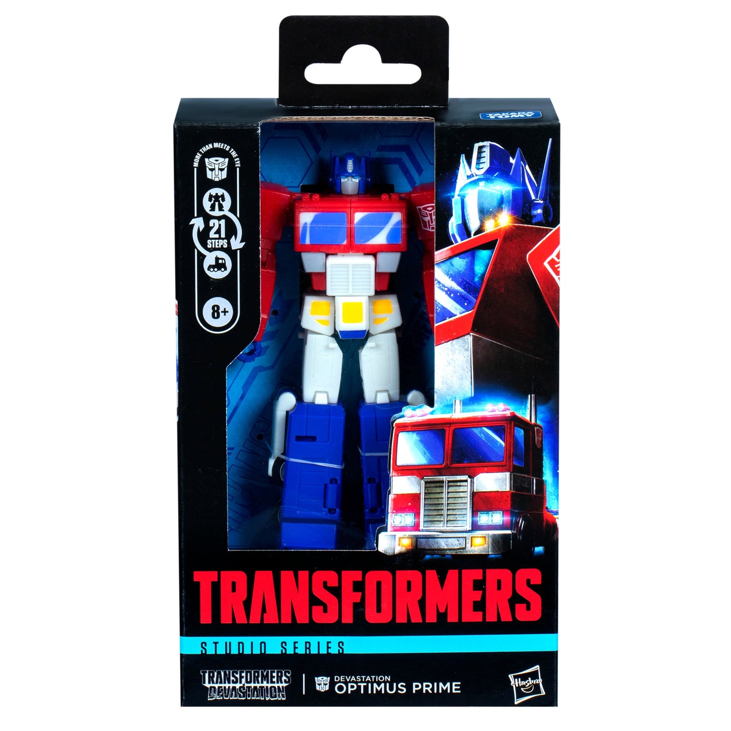 OPTIMUS PRIME DEVASTATION DELUXE CLASS FIGURA 11,5 CM TRANSFORMERS: DEVASTATION STUDIO SERIES