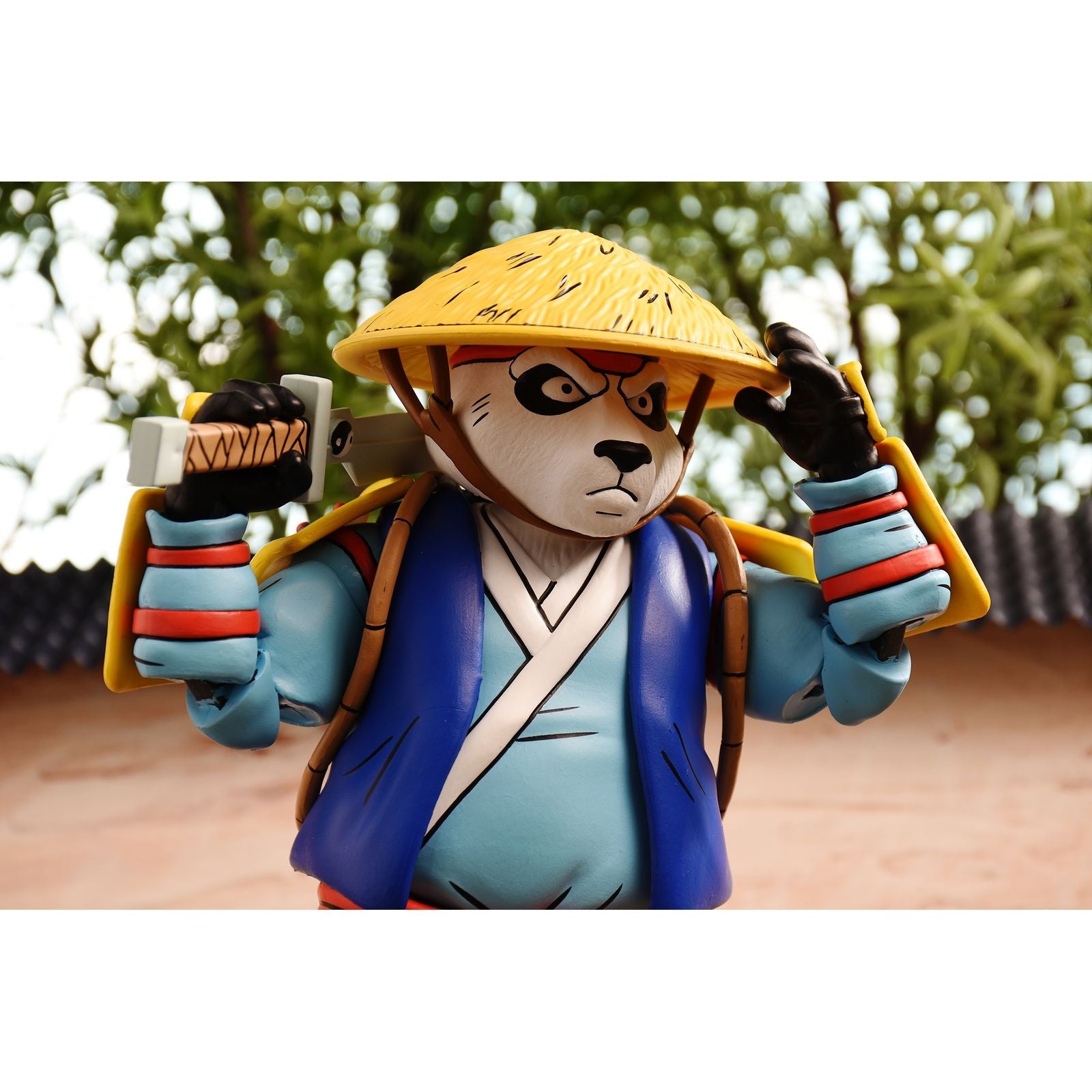 PANDA KHAN ULTIMATE SCALE ACTION FIGURA 18 CM TEENAGE MUTANT NINJA TURTLES CARTOON