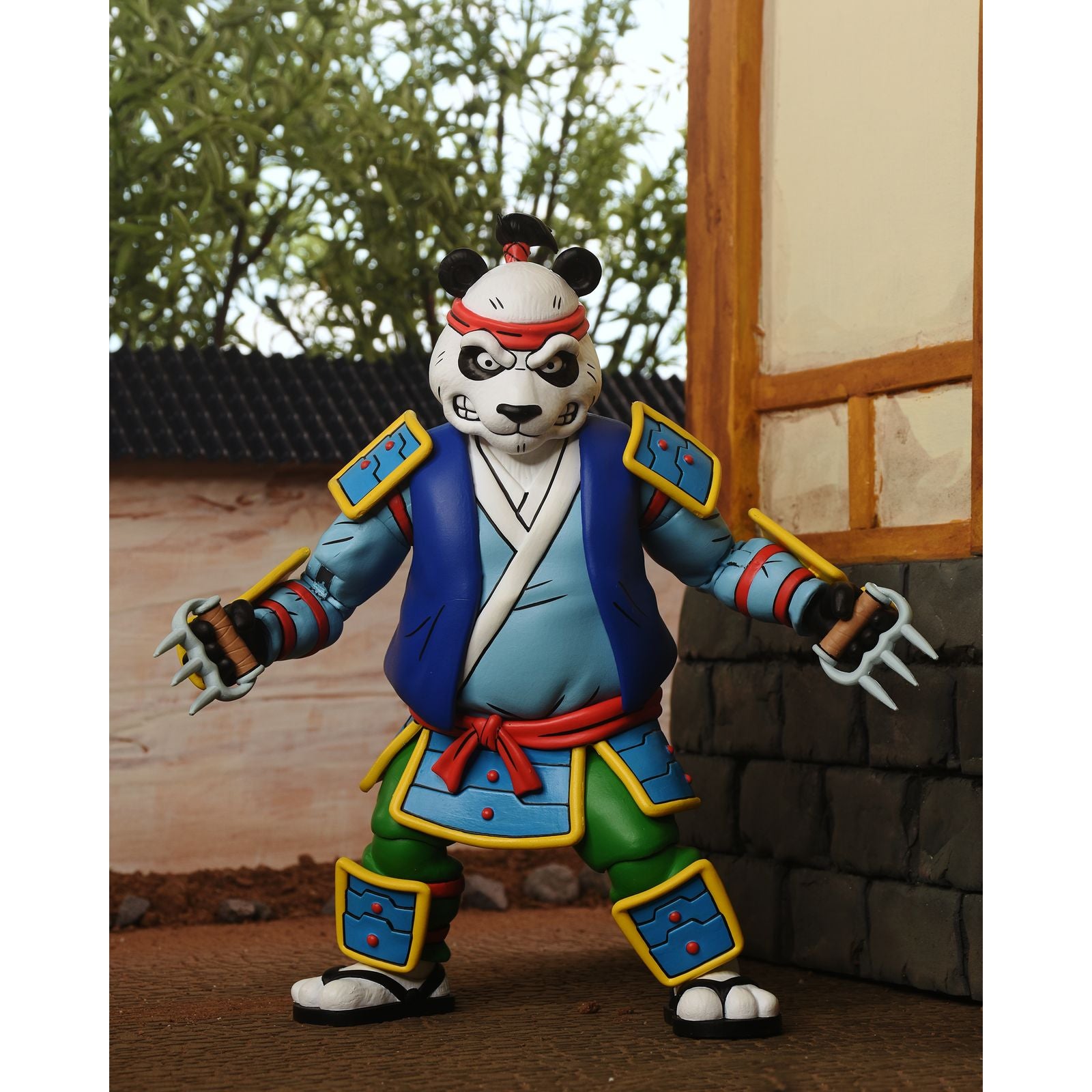 PANDA KHAN ULTIMATE SCALE ACTION FIGURA 18 CM TEENAGE MUTANT NINJA TURTLES CARTOON