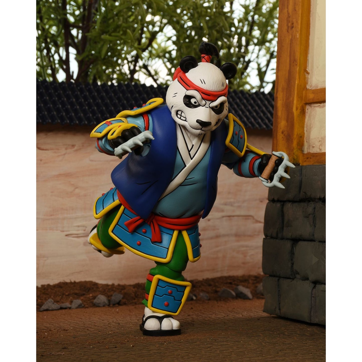 PANDA KHAN ULTIMATE SCALE ACTION FIGURA 18 CM TEENAGE MUTANT NINJA TURTLES CARTOON