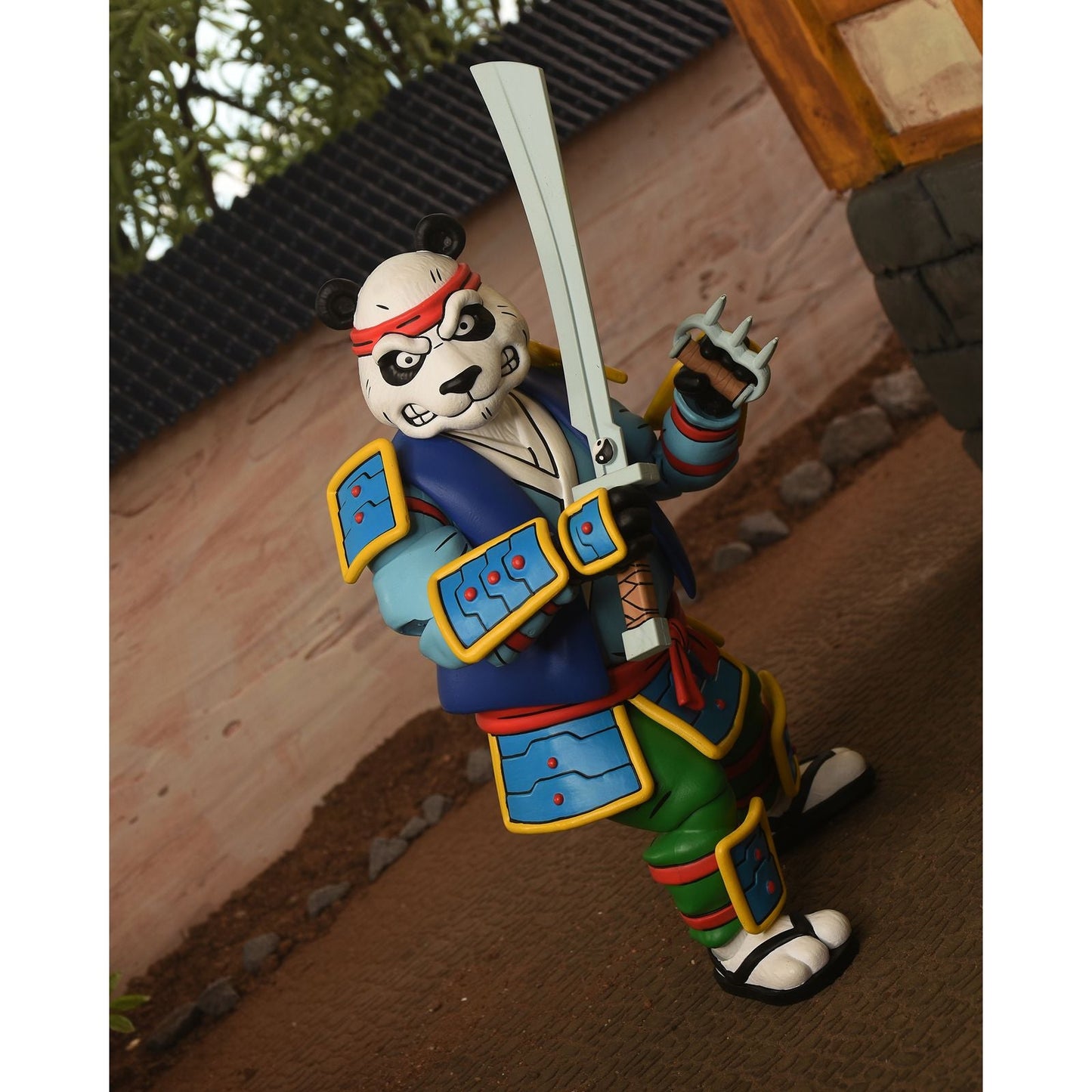 PANDA KHAN ULTIMATE SCALE ACTION FIGURA 18 CM TEENAGE MUTANT NINJA TURTLES CARTOON