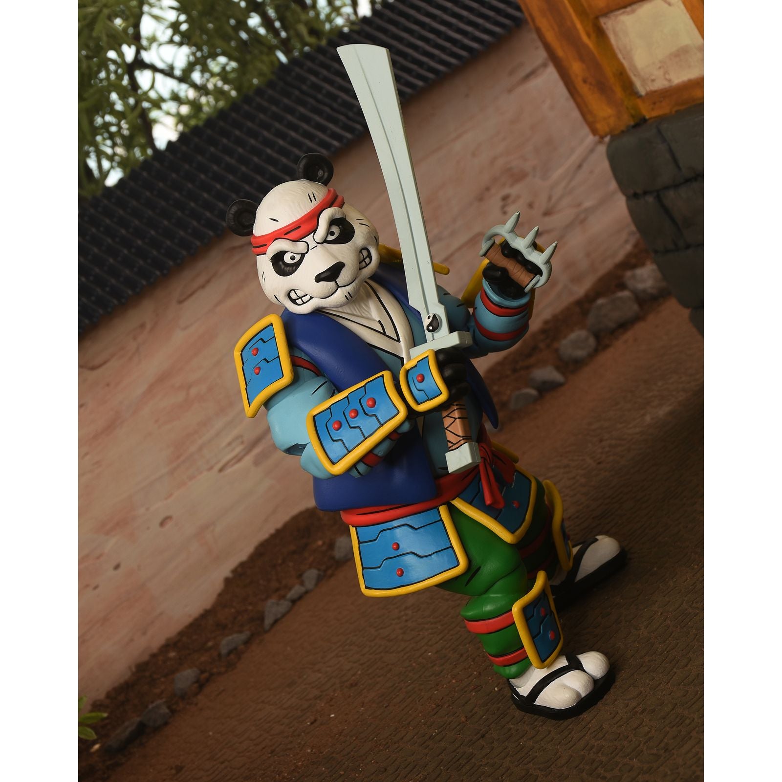 PANDA KHAN ULTIMATE SCALE ACTION FIGURA 18 CM TEENAGE MUTANT NINJA TURTLES CARTOON