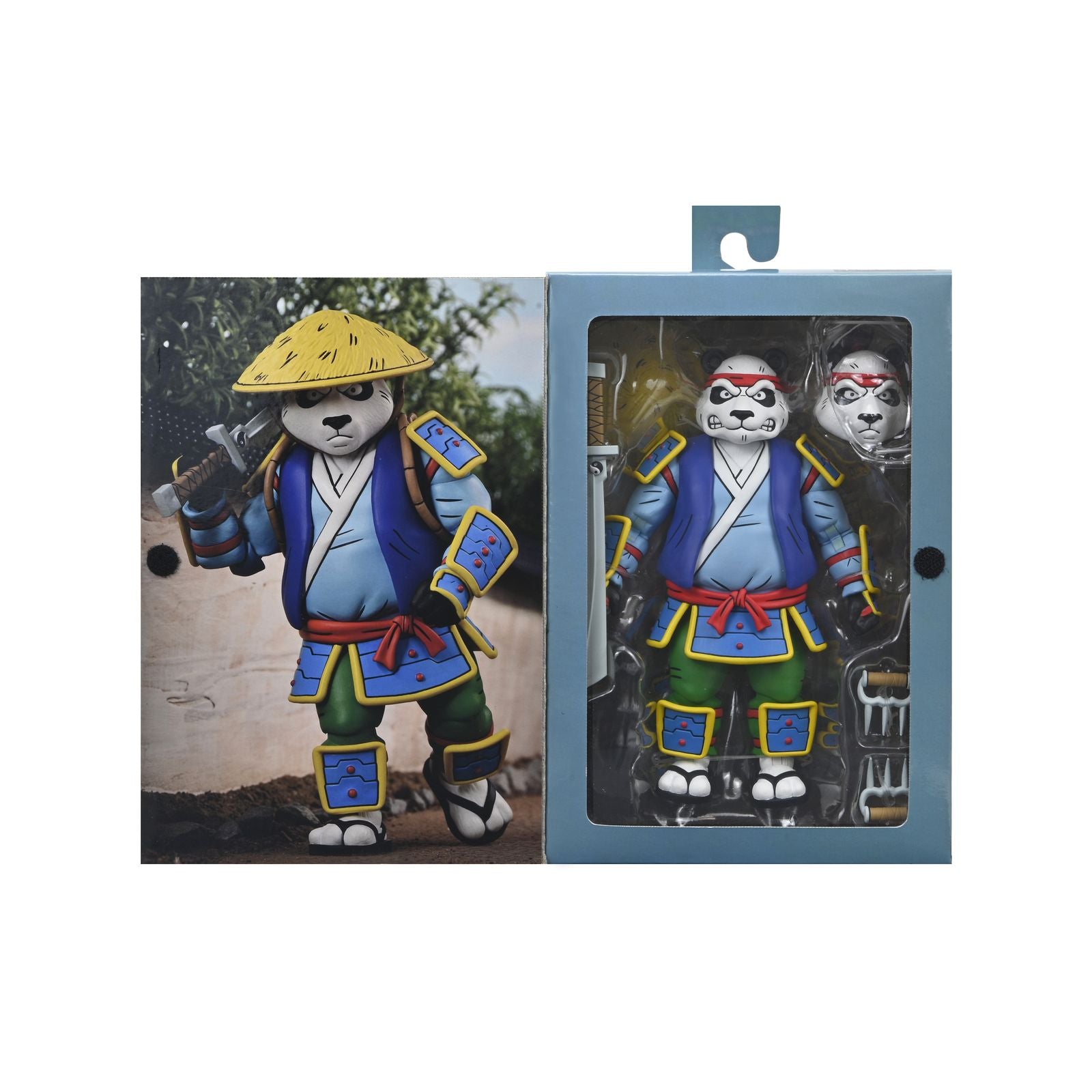 PANDA KHAN ULTIMATE SCALE ACTION FIGURA 18 CM TEENAGE MUTANT NINJA TURTLES CARTOON
