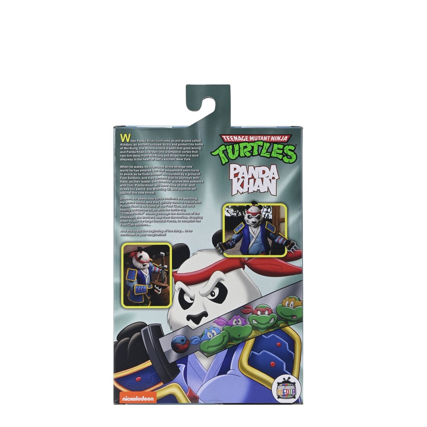 PANDA KHAN ULTIMATE SCALE ACTION FIGURA 18 CM TEENAGE MUTANT NINJA TURTLES CARTOON