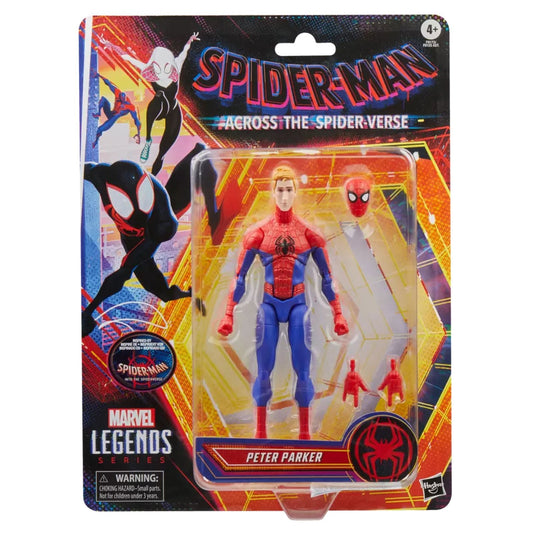 PETER PARKER FIG. 15 CM SPIDER-MAN ACROSS THE SPIDER-VERSE MARVEL LEGENDS SERIES