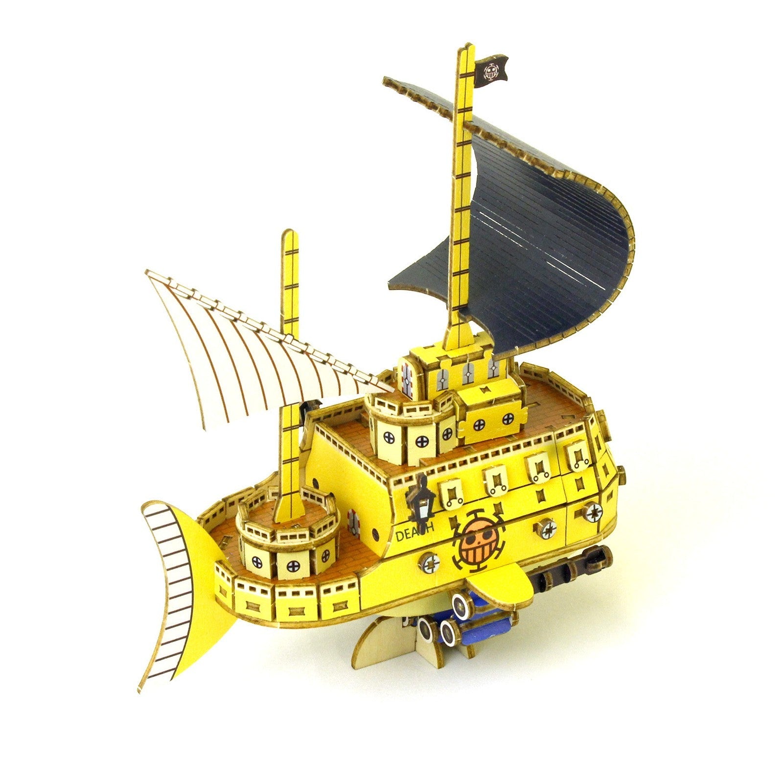 POLAR TANG SET MONTAJE 16 CM ONE PIECE WA-GU-MI WOODEN ART