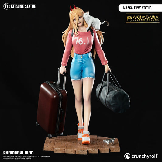 POWER ESTATUA 21 CM CHAINSAW MAN AKIHABARA LEGEND 1/8 SCALE