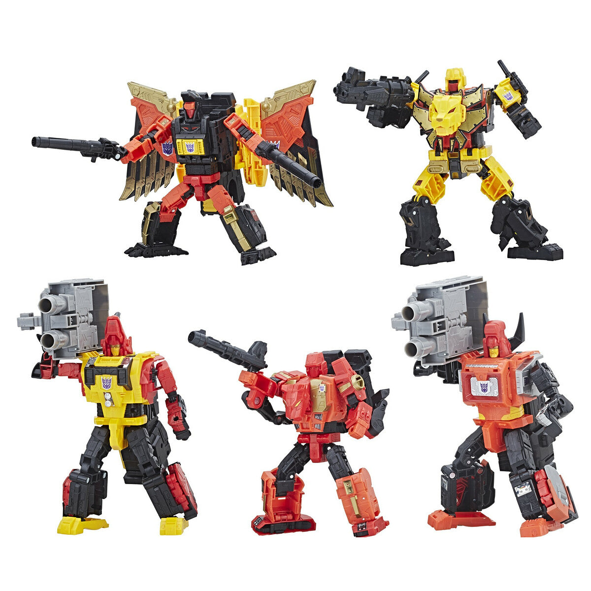 PREDAKING COMBINER TITAN CLASS SET 5 FIGURAS 45 CM TRANSFORMERS: POWER OF THE PRIMES 