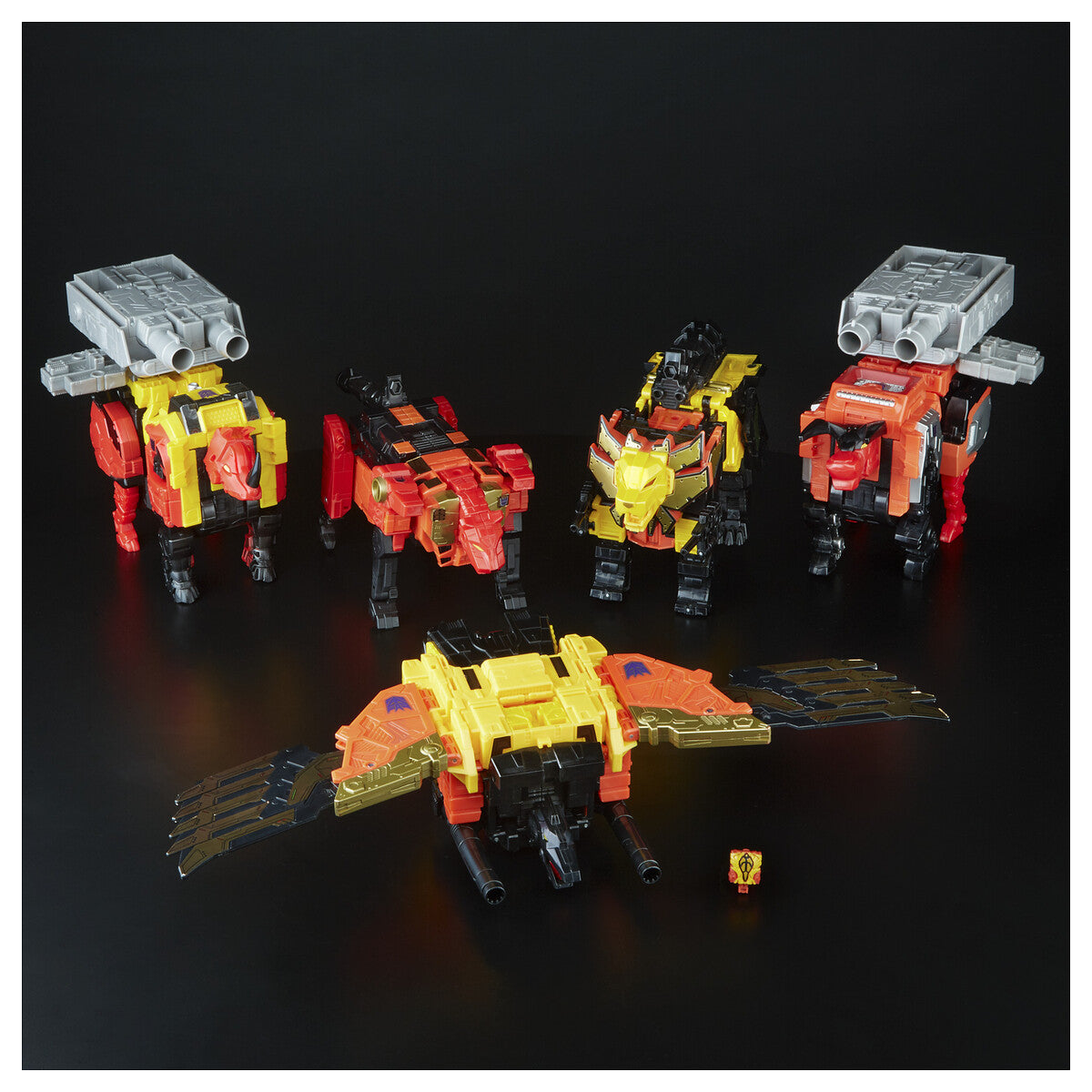 PREDAKING COMBINER TITAN CLASS SET 5 FIGURAS 45 CM TRANSFORMERS: POWER OF THE PRIMES 