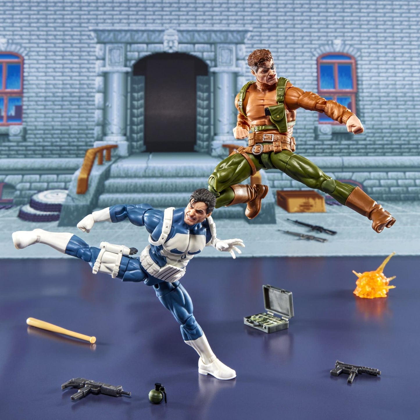 PUNISHER & NICK FURY PACK 2 FIGURAS 15 CM THE PUNISHER GAMERVERSE MARVEL LEGENDS SERIES