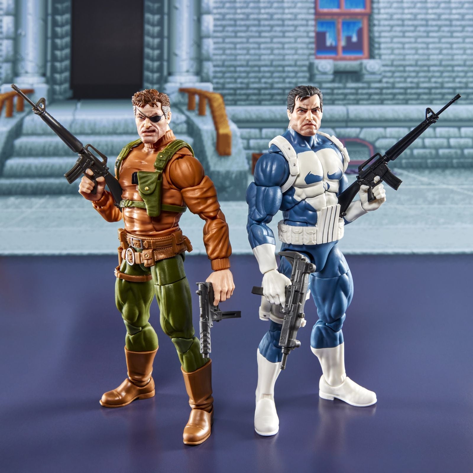 PUNISHER & NICK FURY PACK 2 FIGURAS 15 CM THE PUNISHER GAMERVERSE MARVEL LEGENDS SERIES