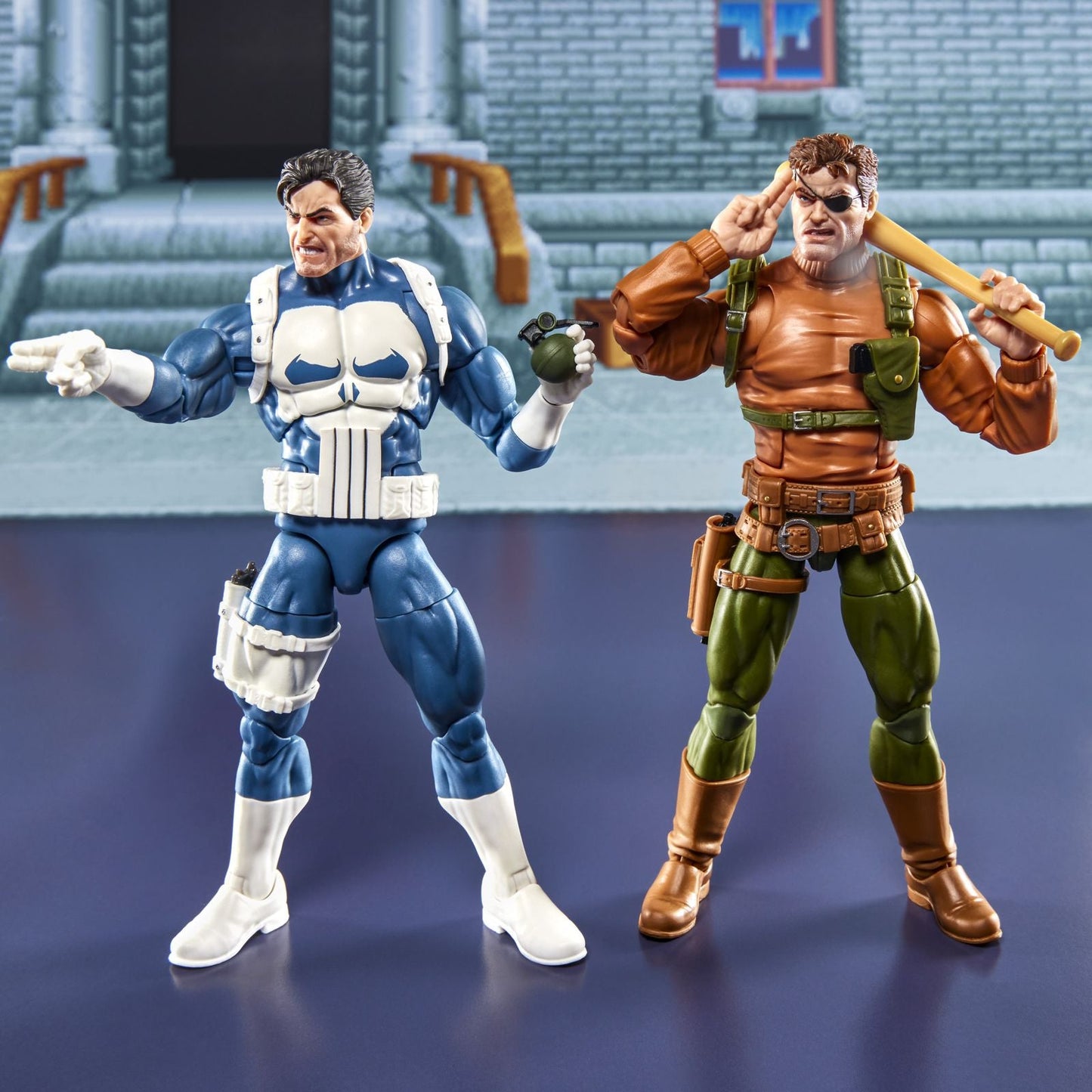 PUNISHER & NICK FURY PACK 2 FIGURAS 15 CM THE PUNISHER GAMERVERSE MARVEL LEGENDS SERIES