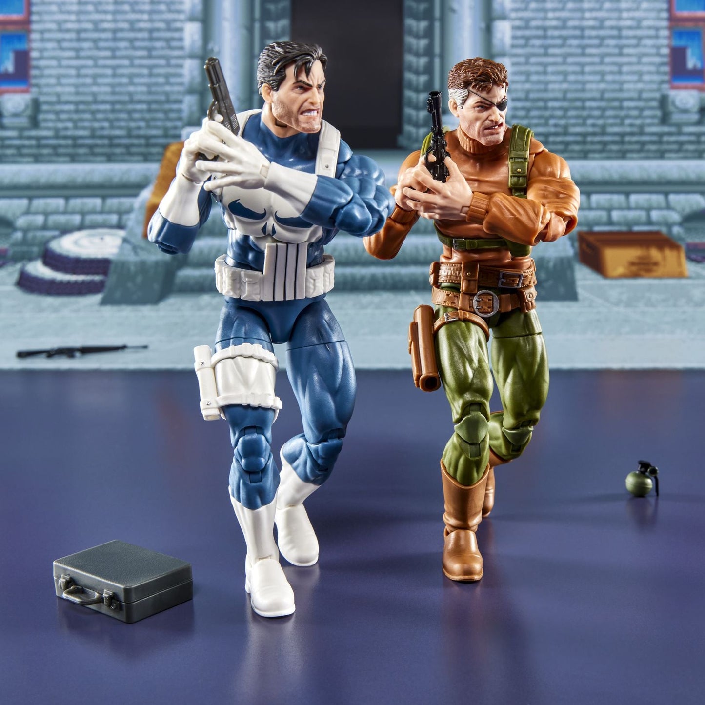 PUNISHER & NICK FURY PACK 2 FIGURAS 15 CM THE PUNISHER GAMERVERSE MARVEL LEGENDS SERIES