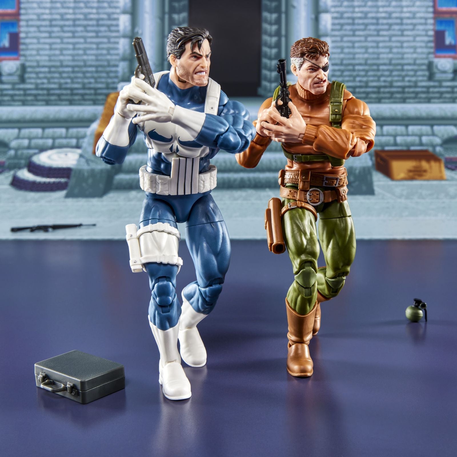 PUNISHER & NICK FURY PACK 2 FIGURAS 15 CM THE PUNISHER GAMERVERSE MARVEL LEGENDS SERIES