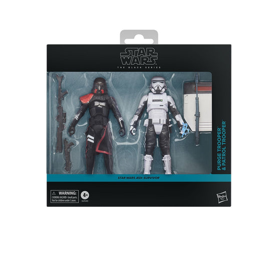 PURGE TROOPER & PATROL TROOPER PACK 2 FIGURAS 15 CM STAR WARS JEDI: SURVIVOR THE BLACK SERIES
