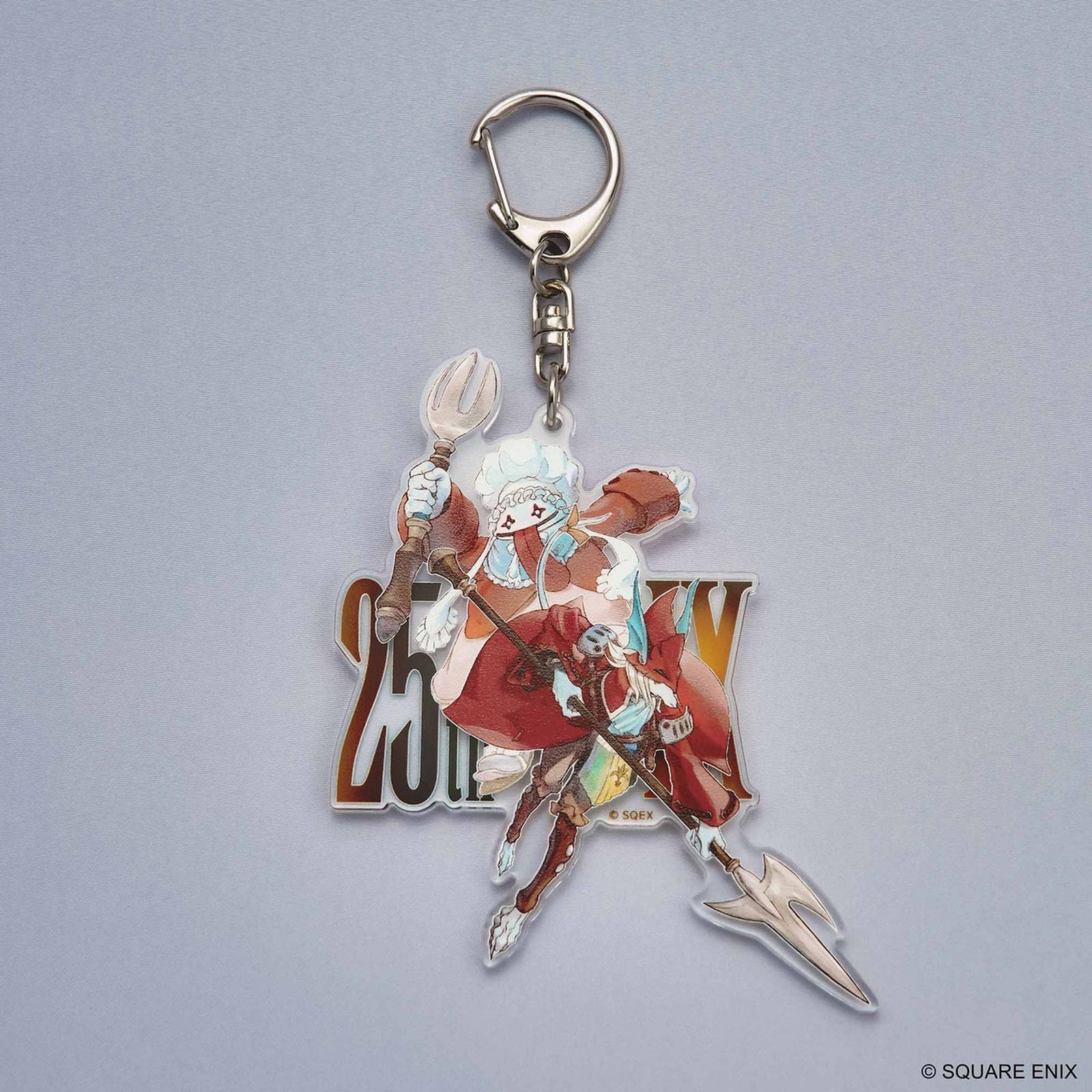 QUINA QUEN & FREIJA CRESCENT LLAVERO 7,5 CM FINAL FANTASY IX 25 ANIVERSARIO