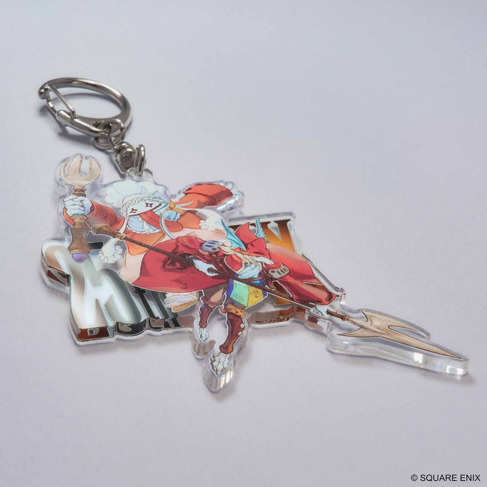 QUINA QUEN & FREIJA CRESCENT LLAVERO 7,5 CM FINAL FANTASY IX 25 ANIVERSARIO