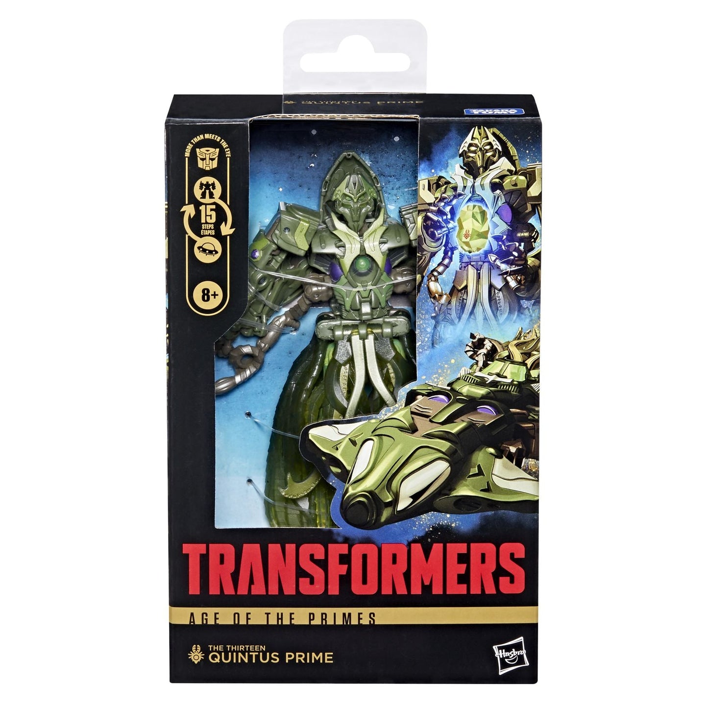 QUINTUS PRIME DELUXE CLASS FIGURA 14 CM TRANSFORMERS: AGE OF THE PRIMES THE THIRTEEN